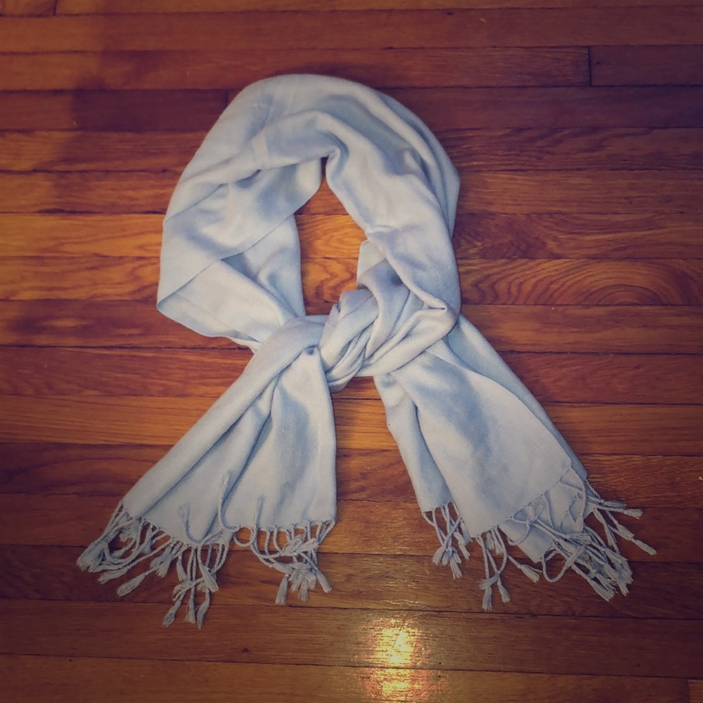 Light blue scarf/shawl